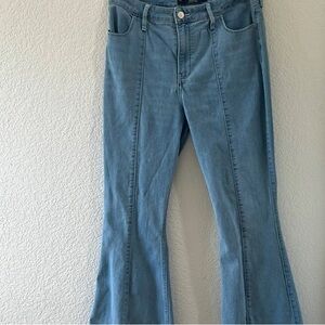 Hollister Denim Blue Flare Jeans